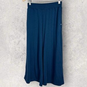 Kit and‎ Ace Canada Wide Leg Elastic Waist Lounge Pants Blue Womens Size Small S